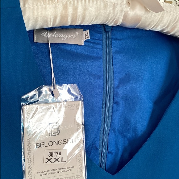 🎃 NWT Belongsci Blue Shift Dress Size 2XL - Picture 5 of 6